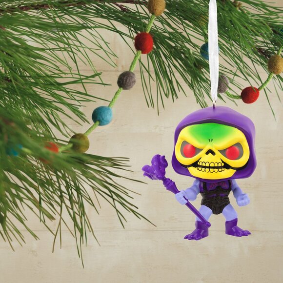 New! Skeletor Masters of the Universe Funko POP! Hallmark Christmas Ornament - Picture 4 of 4